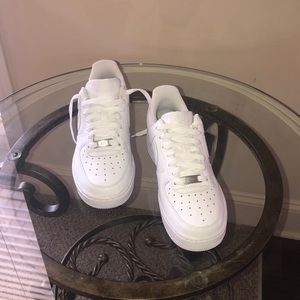 White Air Force ones